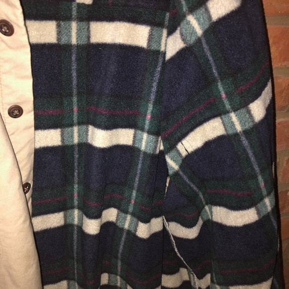 Berkley & Jensen Button-Down Jacket/Coat (Beige, XXL) - Picture 5 of 13